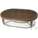 Villa Cherie Hazelnut Oval Cocktail Table