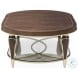 Villa Cherie Hazelnut Oval Cocktail Table