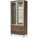 Villa Cherie Hazelnut Display Cabinet