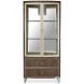 Villa Cherie Hazelnut Display Cabinet