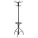 Kiefer Black 12 Hooks Coat Rack