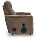 Flinlock Caramel Glider Power Recliner with Audio System