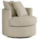 Debbie Camel Boucle Swivel Chair