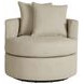 Debbie Camel Boucle Swivel Chair