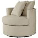 Debbie Camel Boucle Swivel Chair