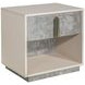 Alvara Stone 1 Drawer Nightstand with LED