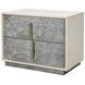 Alvara Stone and Taupe Upholstered Platform Bedroom Set