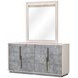 Alvara Stone and Taupe Upholstered Platform Bedroom Set