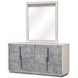 Alvara Stone and Taupe Upholstered Platform Bedroom Set