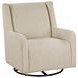 Serra Sandy Beige Swivel Glider Chair