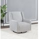 Serra Dove Gray Swivel Glider Chair