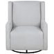 Serra Dove Gray Swivel Glider Chair
