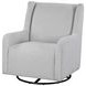 Serra Dove Gray Swivel Glider Chair
