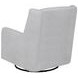 Serra Dove Gray Swivel Glider Chair