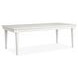 Silverwillow Egg Shell White Extendable Rectangular Dining Room Set