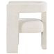 Petra White Boucle Accent Chair