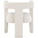 Petra White Boucle Accent Chair