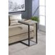 Beck Cement And Black Accent Table