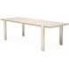 Lotus Bay Sand Extendable Rectangular Narrow Dining Room Set