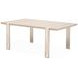 Lotus Bay Sand Extendable Rectangular Wide Dining Room Set