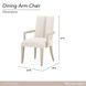 Lotus Bay Tusk Upholstered Dining Arm Chair