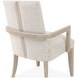 Lotus Bay Tusk Upholstered Dining Arm Chair