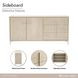 Lotus Bay Sand 2 Door Sideboard