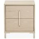 Lotus Bay Sand 2 Drawer Small Nightstand