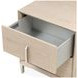 Lotus Bay Sand 2 Drawer Small Nightstand