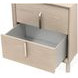 Lotus Bay Sand 2 Drawer Small Nightstand