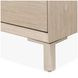 Lotus Bay Sand 2 Drawer Small Nightstand