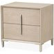 Lotus Bay Sand 2 Drawer Large Nightstand