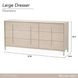 Lotus Bay Sand 6 Drawer Large Dresser