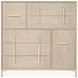 Lotus Bay Sand Panel Bedroom Set