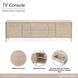 Lotus Bay Sand 74" TV Stand