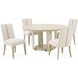 Lotus Bay Sand 60" Round Dining Table