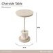 Lotus Bay Sand Round Chairside Table