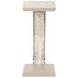Lotus Bay Sand C-Shaped Rectangular Accent Table