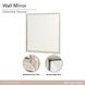 Lotus Bay Sand Rectangular Dresser Mirror