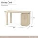 Lotus Bay Sand Vanity Desk