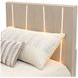 Lotus Bay Sand Twin Panel Bed with LED and USB Charging
