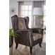 Elmbrook Brown Wingback Accent Chair