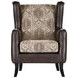 Elmbrook Brown Wingback Accent Chair