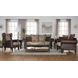 Elmbrook Brown Wingback Accent Chair
