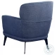 Andrea Blue Accent Chair