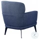Andrea Blue Accent Chair