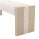 Lotus Bay Tusk Upholstered 56" Accent Bench