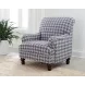 Glenn Blue Accent Chair