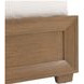 Portrait Sienna Brown King Panel Bed with LED and USB Charging