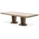 Portrait Sienna Brown Extendable Rectangular Dining Room Set